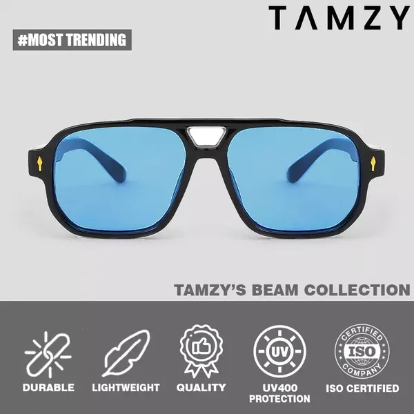 Blue_Polycarbonate_Premium_Unisex_Sunglasses