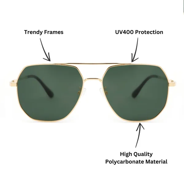 Green_Polycarbonate_Premium_Unisex_Sunglasses
