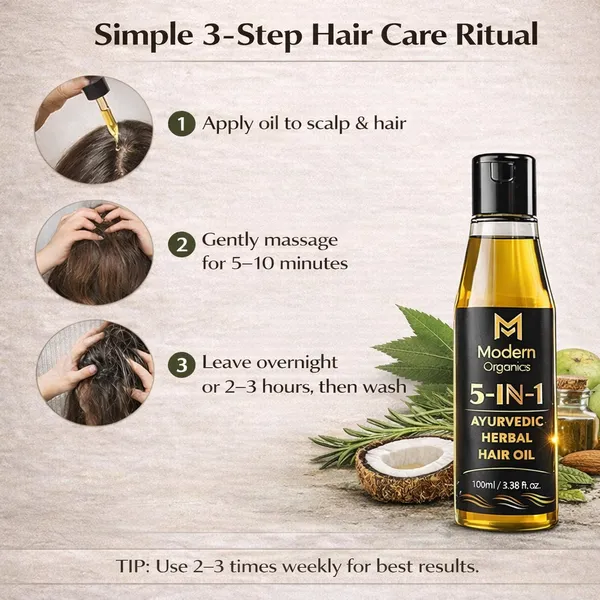 Ayurvedic_5_In_1_Herbal_Hair_Growth_Oil_100Ml_With_Bhringraj_Coconut_Rosemary_Cold_Pressed_Oils_Helps_Reduce_Hair_Fall_Dandruff_Supports_Scalp_Health_For_Men_Women