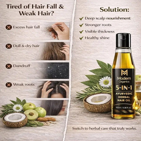 Ayurvedic_5_In_1_Herbal_Hair_Growth_Oil_100Ml_With_Bhringraj_Coconut_Rosemary_Cold_Pressed_Oils_Helps_Reduce_Hair_Fall_Dandruff_Supports_Scalp_Health_For_Men_Women