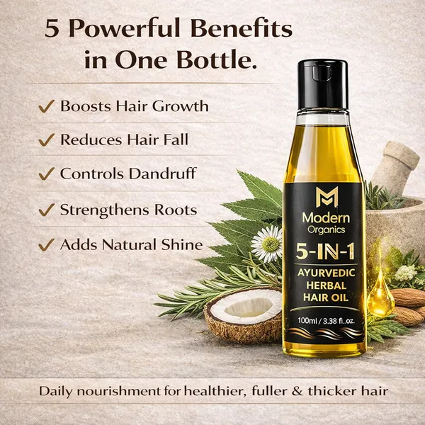 Ayurvedic_5_In_1_Herbal_Hair_Growth_Oil_100Ml_With_Bhringraj_Coconut_Rosemary_Cold_Pressed_Oils_Helps_Reduce_Hair_Fall_Dandruff_Supports_Scalp_Health_For_Men_Women