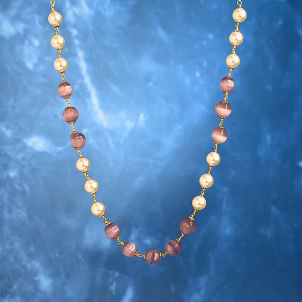 Udbhava_Handcrafted_Kattu_Theega_Necklace_with_Monalisa_Beads_&_Imitation_Pearls