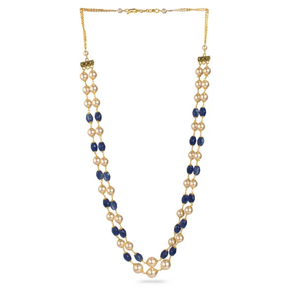 Two_Layer_Kattu_Theega_Handcrafted_CZ_Beaded_Necklace_