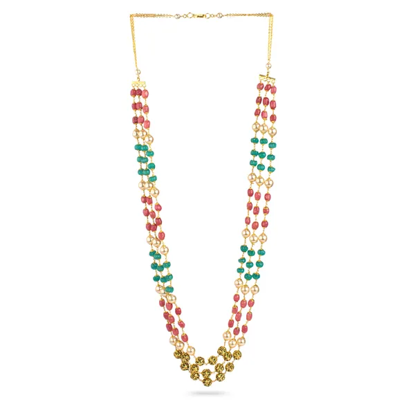 Three_Layer_Multi_Color_Beaded_Kattu_Theega_Necklace