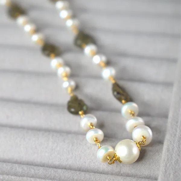 Udbhava_Handcrafted_Custom_Kattu_Theega_Necklace_with_Real_Flat_Pearls_&_Natural_Leaf_Beads_|_Premium_Designer_Jewellery