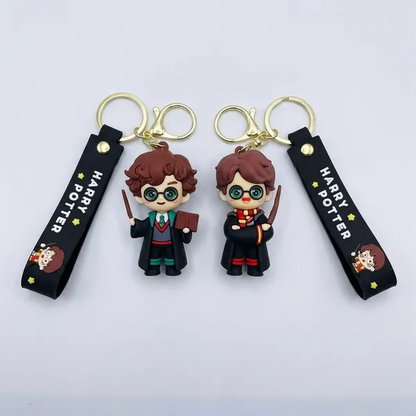 Premium_Harrypotter_Figurine_Silicone_Keychain_with_Wrist_Strap_Pack_Of_2