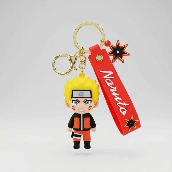 Premium_Naruto_Uzumaki_Figurine_Silicone_Keychain_with_Wrist_Strap