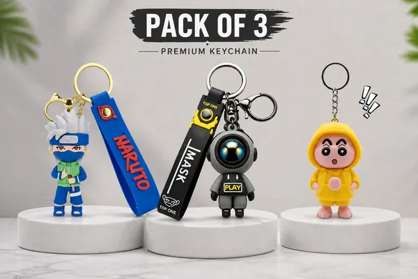 Premium_Anime_Keychain_Triple_Combo_Pack_-_Shinchan,_Astronaut_and_Kakashi_Hatake_Naruto_Silicone_Keychain_with_Wrist_Strap_Pack_of_3