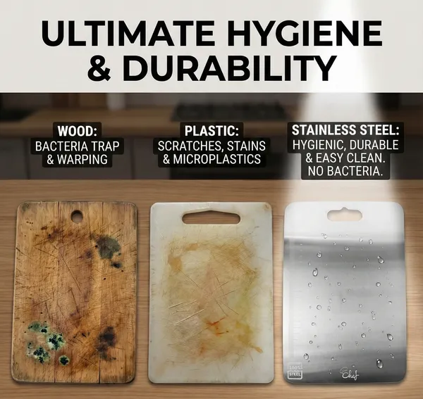Stainless_Steel_Chopping_Board_31_x_20.7_cm,_1_mm_Slim_Rust‑Proof_Cutting_Board_with_Handle,_Hygienic_Anti‑Bacterial_Metal_Board_for_Kitchen_Vegetables,_Fruits_&_Meat