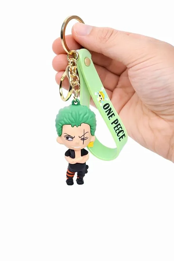 Premium_Astronaut_And_One_Piece_Zoro_Anime_Silicone_Keychain_with_Wrist_Strap_&_Metal_Key_Ring_Combo_Pack_Of_2