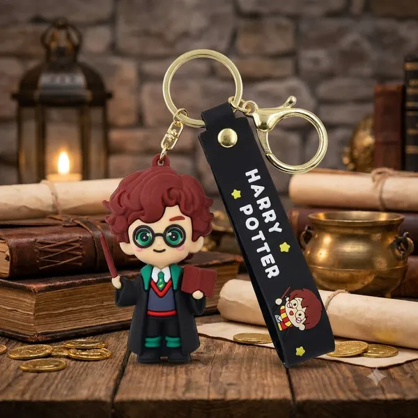 Premium_Harrypotter_Figurine_Silicone_Keychain_with_Wrist_Strap