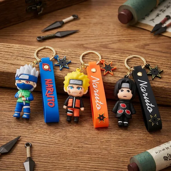 Premium_Naruto_Anime_Figurines_Silicone_Keychain_with_Wrist_Strap_Pack_Of_3