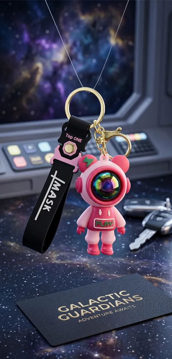 Premium_Astronaut_Silicone_Keychain_with_Wrist_Strap
