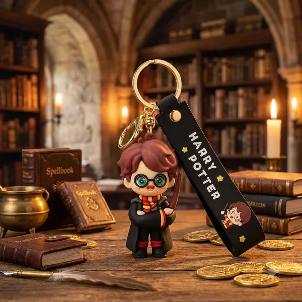 Premium_Harrypotter_Figurine_Silicone_Keychain_with_Wrist_Strap