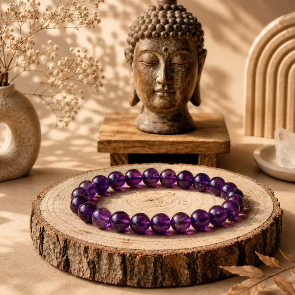 Natural_Amethyst_Crystal_Bracelet_For_Peace_&_Protection__with_Certificate