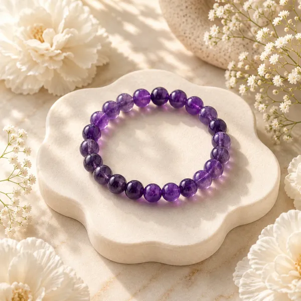 Natural_Amethyst_Crystal_Bracelet_For_Peace_&_Protection__with_Certificate