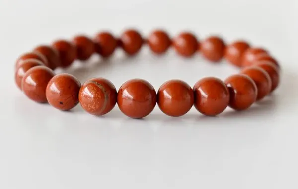Natural_Red_Jasper_Crystal_Bracelet_For_Grounding_With_Certificate