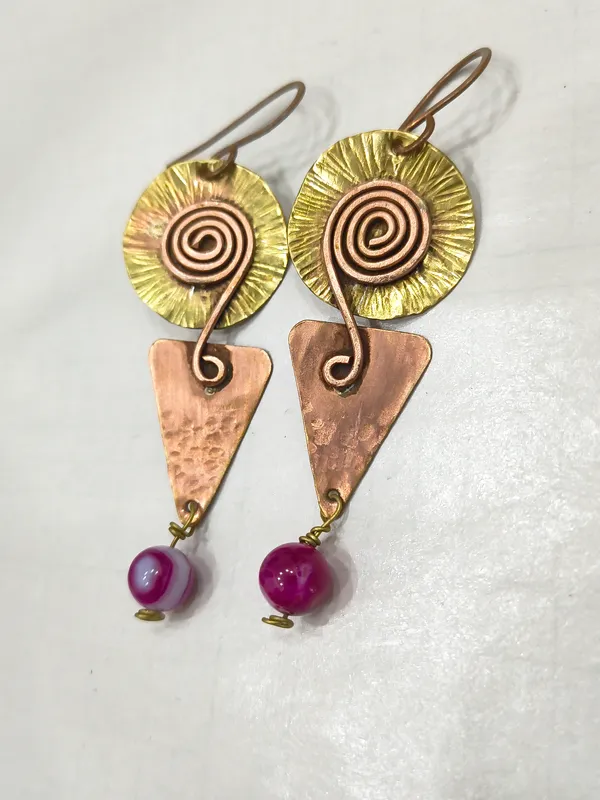 Handcrafted_Blush_Sun_Drop_Earrings