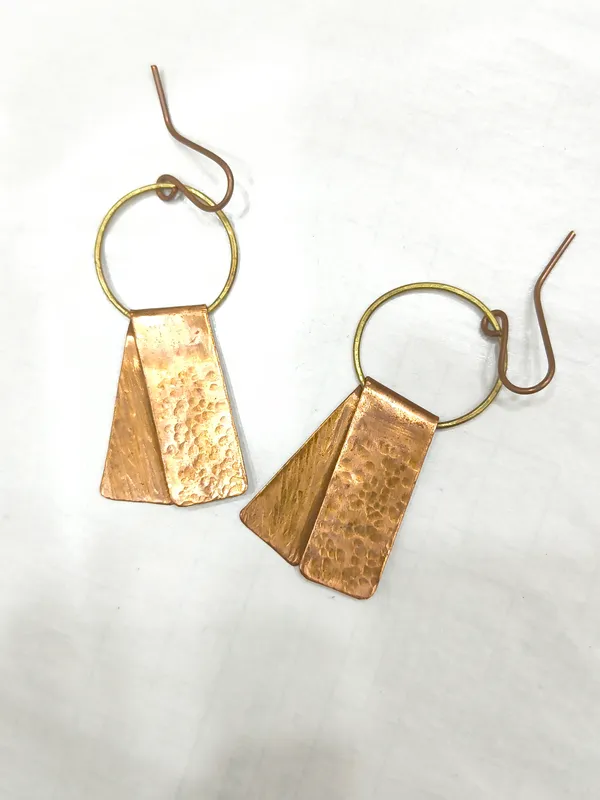 Handcrafted_Copper_Fold_Hoop_Earrings