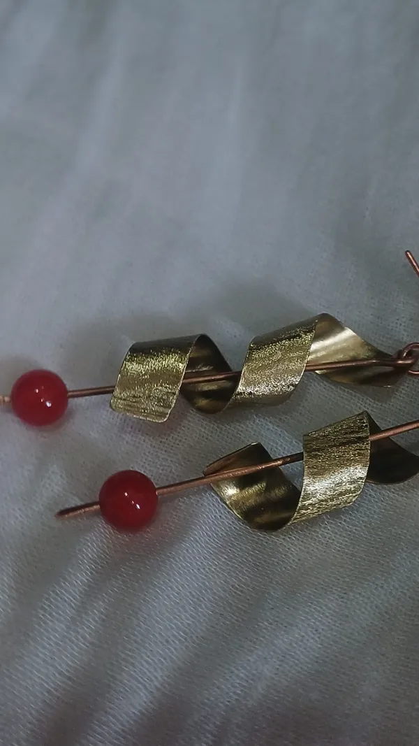 Handcrafted_Red_Jasper_Brass_Spiral_Drop_Earrings