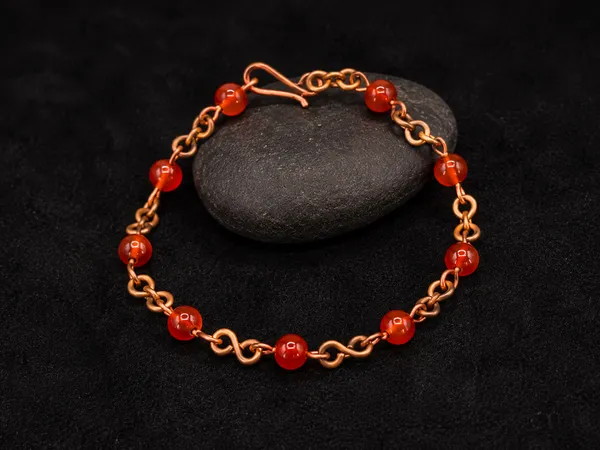 Handcrafted_(Healing)Original_Red_Onyx_Crystal_Bracelet