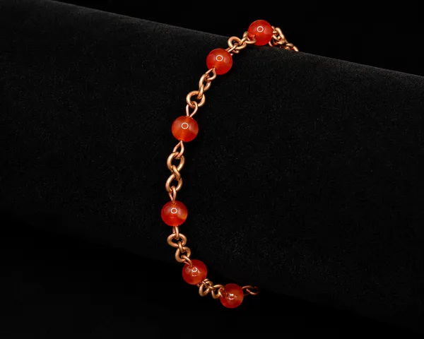 Handcrafted_(Healing)Original_Red_Onyx_Crystal_Bracelet