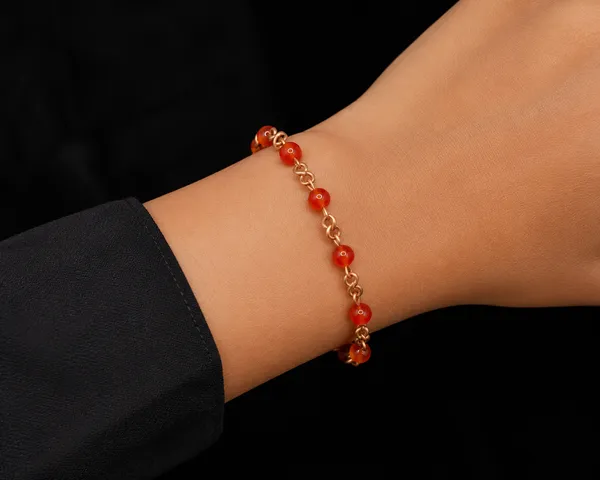 Handcrafted_(Healing)Original_Red_Onyx_Crystal_Bracelet