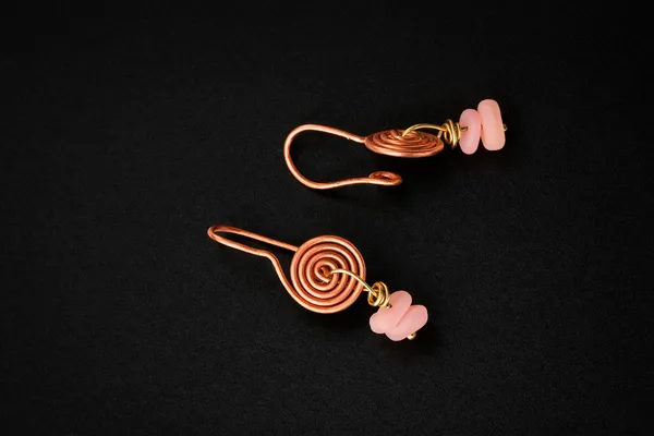 Handcrafted_Pink_Opal_Spiral_Copper_Bugadi