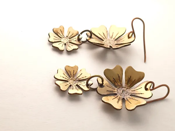 Handcrafted_Parijat_Duo_Bloom_Earrings