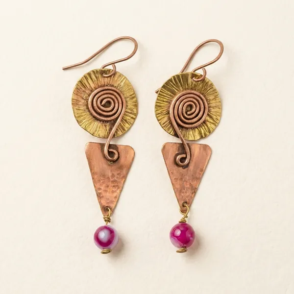 Handcrafted_Blush_Sun_Drop_Earrings