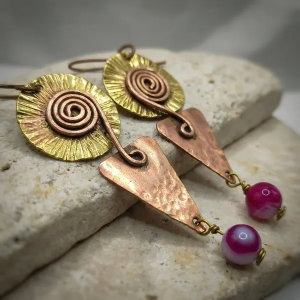 Handcrafted_Blush_Sun_Drop_Earrings