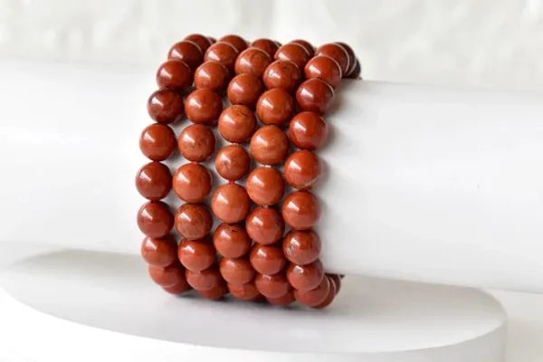 Natural_Red_Jasper_Crystal_Bracelet_For_Grounding_With_Certificate