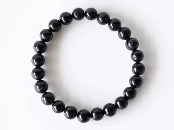 Natural_Black_Tourmaline_Crystal_Bracelet_with_Certificate