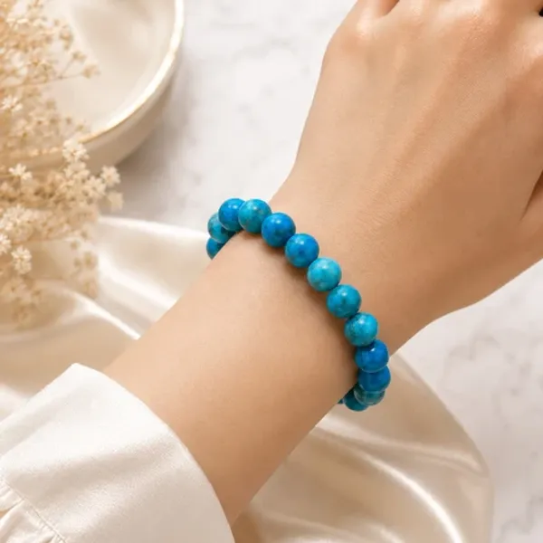 Natural_Tourqouise_Howlite_Crystal_Bracelet_With_Certificate