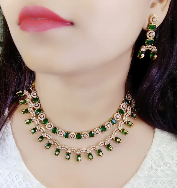 Green_Gold_Stone_Alloy_Necklace_Set_For_Women