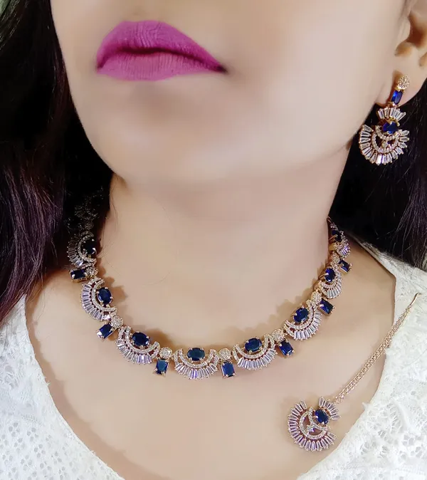 Blue_Stone_Alloy_Necklace_Set_For_Women