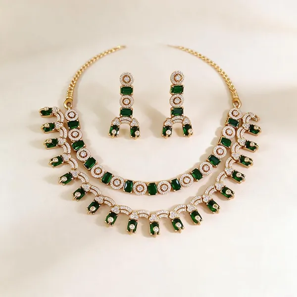 Green_Gold_Stone_Alloy_Necklace_Set_For_Women