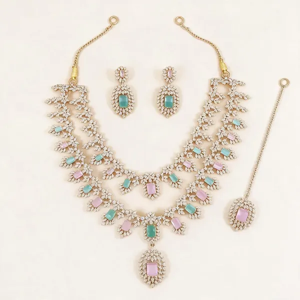 Gold_And_Pastel_Alloy_Stone_Necklace_Set_For_Women