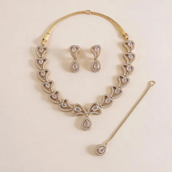 Gold_Alloy_Crystal_Necklace_Set_For_Women