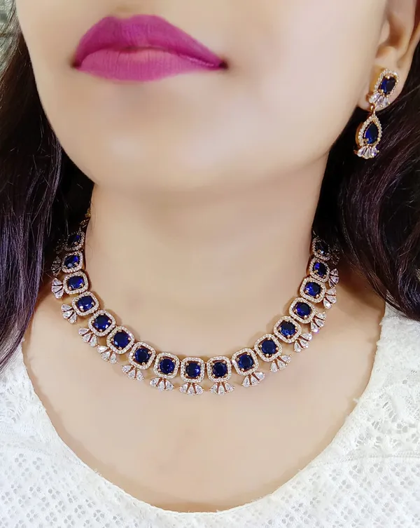 Blue_Stone_Alloy_Necklace_And_Earrings_Set_For_Women