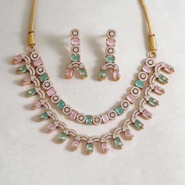 Multicolor_Alloy_Stone-Studded_Necklace_Set_For_Women