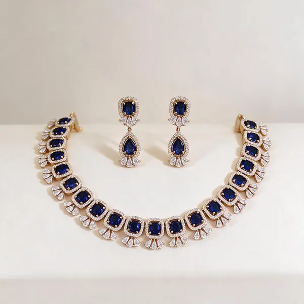 Blue_Stone_Alloy_Necklace_And_Earrings_Set_For_Women