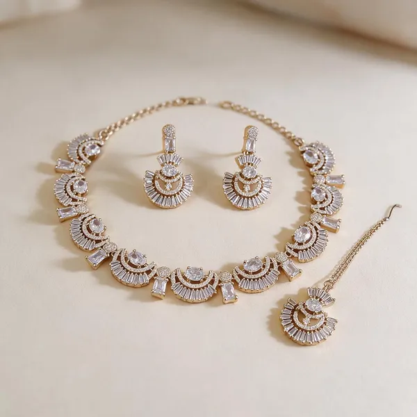 Gold_Stone_Alloy_Necklace_Set_For_Women