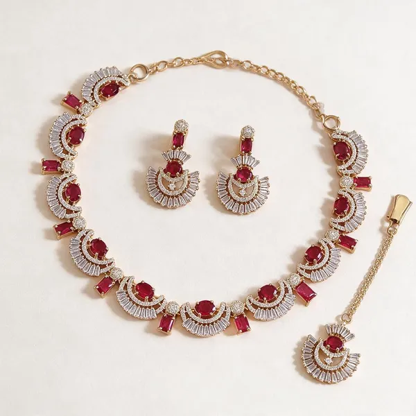 Red_Alloy_Stone-Studded_Necklace_Set_For_Women