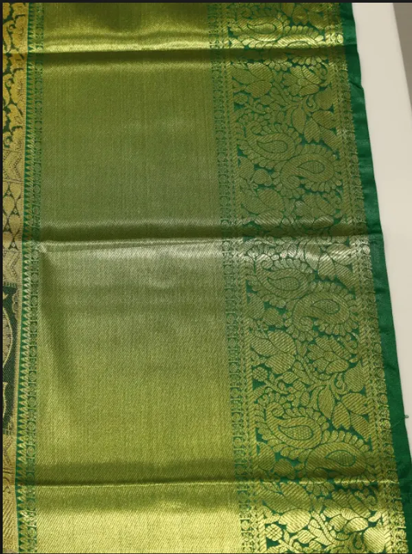 Lime_Green_Uppada_Inspired_Semi_Silk_Saree_With_Small_Self_Border
