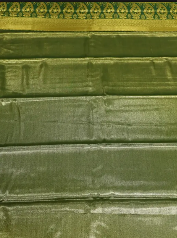Lime_Green_Uppada_Inspired_Semi_Silk_Saree_With_Small_Self_Border