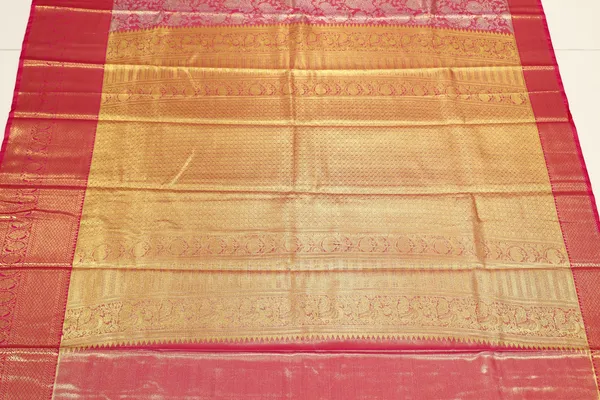 Mustard_Gold_Dharmavaram_Inspired_Semi_Silk_Saree_With_Wide_Contrast_Border