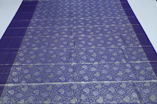 Emerald_Green_Uppada_Inspired_Semi_Silk_Saree_With_Small_Self_Border