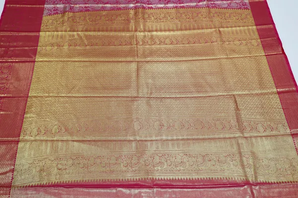 Royal_Blue_Kanchipuram_Inspired_Semi_Silk_Saree_With_Wide_Contrast_Border