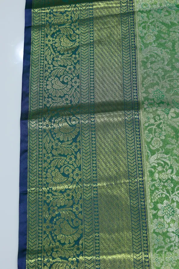 Mustard_Gold_Kanchipuram_Inspired_Semi_Silk_Saree_With_Wide_Contrast_Border